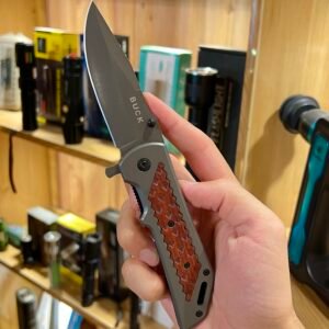 Brown Handle BUCK Knife