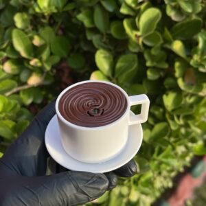 White Cup Coffee Lighter/ Refillable